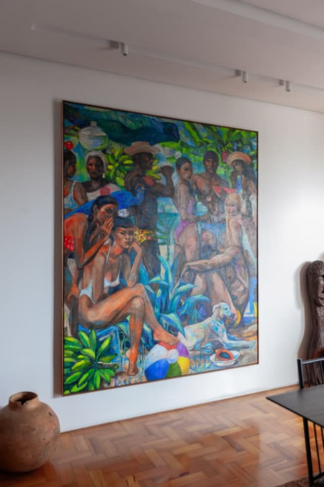 Contemporary woodwork by Kenyan artists at ARTSASA